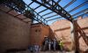 La presidenta de la Diputacin visita obras que amplan Escuela de Msica de Villafranca