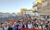 Guardiola muestra su apoyo a Ceuta en una concentracin multitudinaria en Cceres