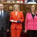 Blanca Martn Presidenta de la Asamblea recibe Medalla de Honor de la AVT en el Senado
