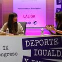 Exgimnasta Almudena Cid expone su experiencia en IX Congreso Deporte Igualdad y Empresa