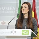 Ins Checa ser la nueva portavoz del Grupo Parlamentario Vox en la Asamblea
