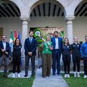 Guardiola recibe al CD Extremadura y al Sport Extremadura por sus ascensos de categora