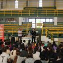 Nuria Cabanillas apela a una vida ms activa en un encuentro con escolares en Zafra Nuria Cabanillas apela a una vida ms activa en un encuentro con escolares en Zafra
