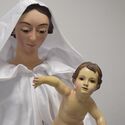Virgen de la Piedad de Almendralejo recupera parte de imagen histrica tras restauracin