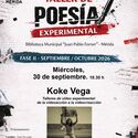 Koke Vega llega al Taller de Poesa Experimental de la Biblioteca Municipal de Mrida