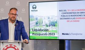 Ayuntamiento Mrida liquida el presupuesto de 2023 con un supervit de unos 29 millones