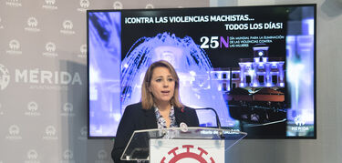 “Contra las violencias machistas… todos los días”, lema del Ayuntamiento Mérida para 25N