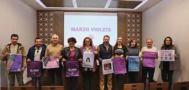 La Diputación Provincial de Badajoz conmemora el 8M con su ‘Marzo Violeta’