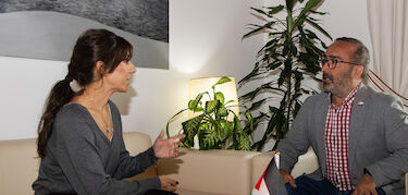 Morales conoce a la asociación Mi Vuelo ASÍ para prevenir y detectar abuso sexual infantil