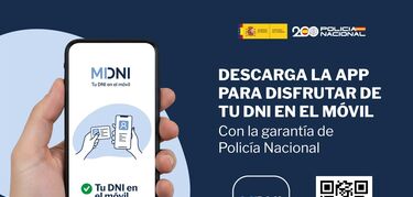La aplicación MiDNI permitirá identificarse legalmente con el móvil desde este jueves