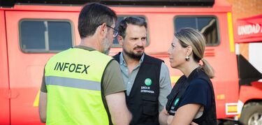 Todos los evacuados por el incendio de Pinofranqueado regresan a sus municipios