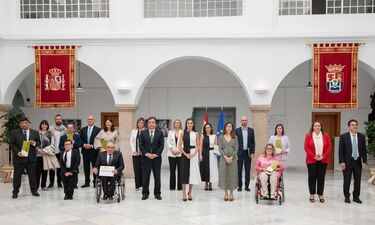 La Reina entrega en Mérida los premios del Patronato de Discapacidad que llevan su nombre