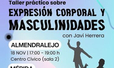 Taller de expresión corporal y masculinidades en la barriada emeritense de Nueva Ciudad