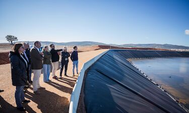 La Presidenta de la Junta subraya la importancia del regadío de Monterrubio de la Serena