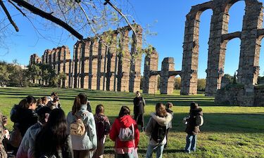 Los alumnos de 6º del Federico Gª Lorca conocen el origen de Augusta Emerita
