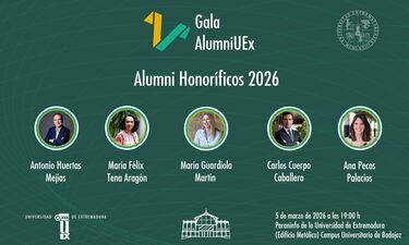 Carlos Cuerpo y María Guardiola, entre los primeros Alumni Honoríficos de la UEx