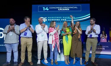 Elena Manzano proclamada presidenta del PP provincial de Cáceres con el 99,2% de los votos