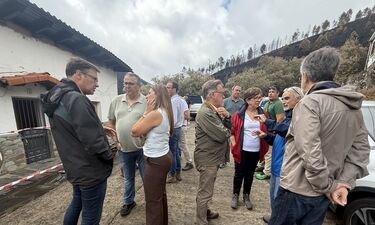 La Junta actuará en el incendio de Las Hurdes para prevenir el arrastre de cenizas