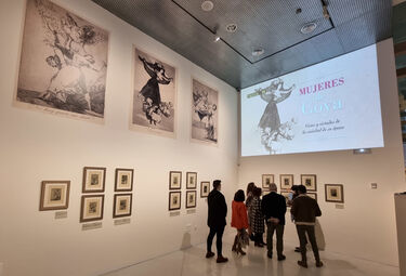 El MUBA muestra las mujeres de Goya y los vicios y virtudes de la sociedad de su época