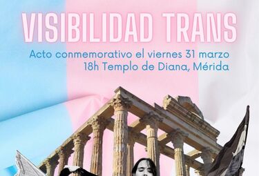 Extremadura Entiende conmemora el Día de la Visibilidad Trans en Mérida