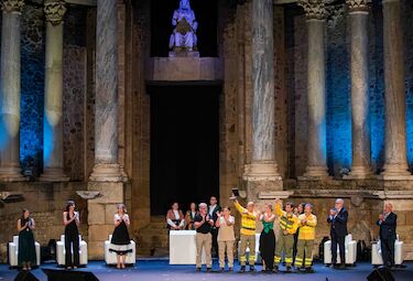 Los efectivos del Plan INFOEX protagonizan acto entrega de las Medallas Extremadura 2025