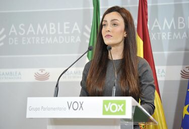 Inés Checa será la nueva portavoz del Grupo Parlamentario Vox en la Asamblea