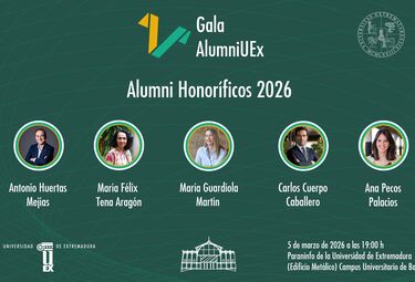 Carlos Cuerpo y María Guardiola, entre los primeros Alumni Honoríficos de la UEx