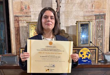 Elisa Díaz, X Premio Investigación a Tesis Doctorales Iberoamericanas de Fundación Yuste 