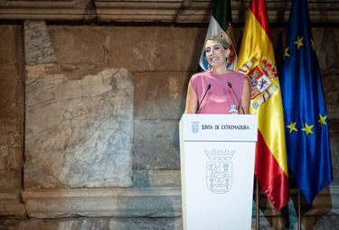 Guardiola llama a seguir construyendo Extremadura “desde el ejemplo, el respeto y el amor