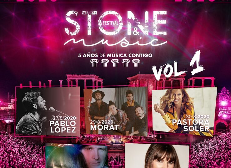 El Stone  Music Mrida se celebrar finalmente del 27 de agosto al 13 de septiembre 