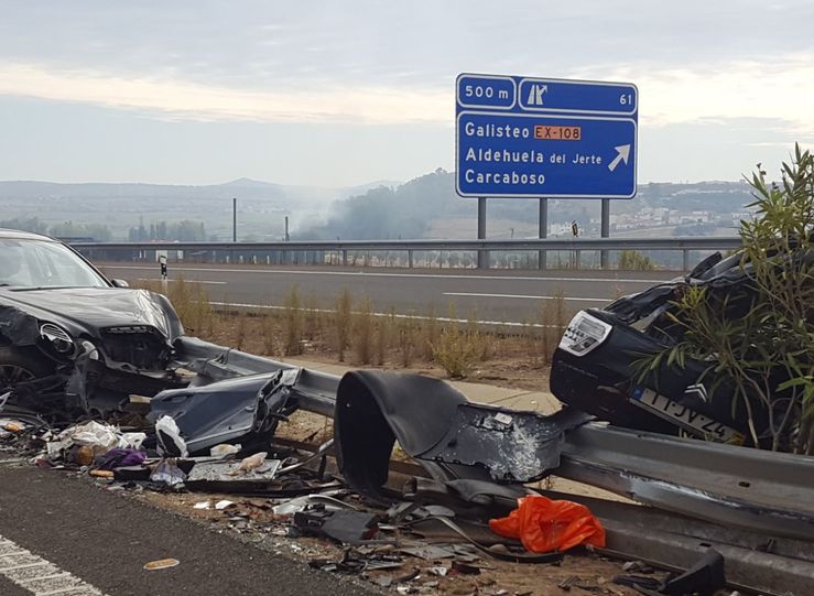 Extremadura registra 29 accidentes de trfico en la operacin retorno de final de agosto