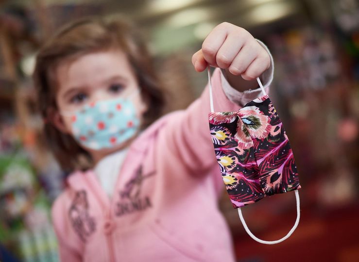 Badajoz repartir desde esta semana 40000 mascarillas infantiles a travs de farmacias