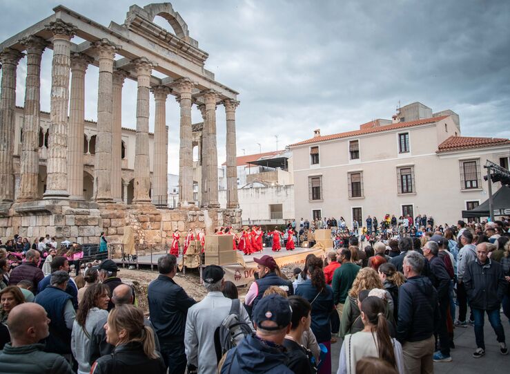4000 personas ha disfrutado de la X Edicin de Mrida en Danza en el Templo de Diana
