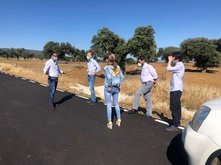 Concluidas obras adecuacin de tres caminos rurales en Magacela Benquerencia e Higuera