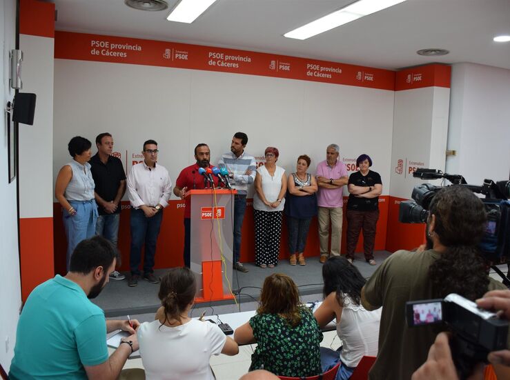 PSOE de Malpartida de Cceres abandona el pleno al no renunciar el alcalde condenado