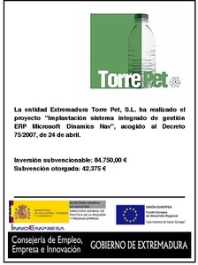 Extremadura Torre Pet, S.L.