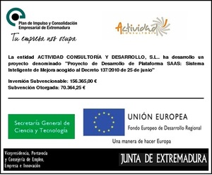 ACTIVIDAD CONSULTORÍA Y DESARROLLO, S.L. ACTIVIDAD CONSULTORÍA Y DESARROLLO, S.L.