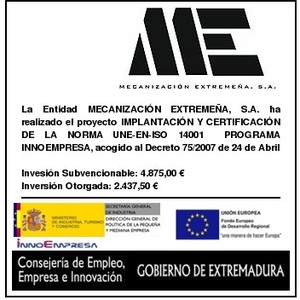 MECANIZACIÓN EXTREMEÑA, S.A MECANIZACIÓN EXTREMEÑA, S.A
