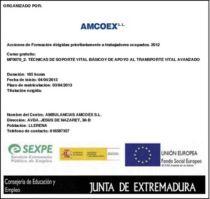 AMBULANCIAS AMCOEX S.L