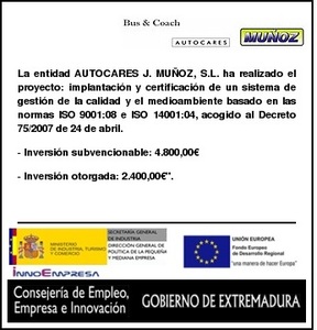 Autocares J. Mu&ntilde;oz SL
