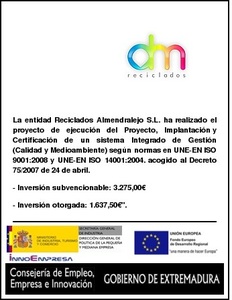 Reciclados Almendralejo S.L