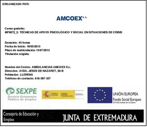 AMBULANCIAS AMCOEX S.L AMBULANCIAS AMCOEX S.L