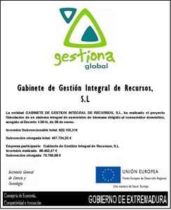 Gabinete de Gestión Integral de Recursos, S.L Gabinete de Gestión Integral de Recursos, S.L