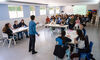 Garca visita el colegio Escolapias de Mrida que trabaja la importancia de las renovables