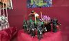 Muestra con figuras de Playmobil representa 40 pasos de la Semana Santa de Cceres