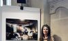 Una fotografa de Elsa BUFFARD ganadero extremeo expuesta en el Panten de Pars