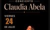 Concierto de la emeritense Claudia Abela en la terraza del Centro Cultural Alcazaba 