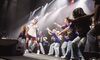 La bailarina Mara Seco hace vibrar al pblico en el concierto de Elvis Crespo 
