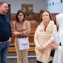 El alcalde de Mrida realiza la tradicional visita al Hogar de Mayores Santa Teresa Jornet