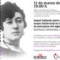 El Centro de Estudios Extremeos homenajea a Isabel Gallardo en el marco del 8M